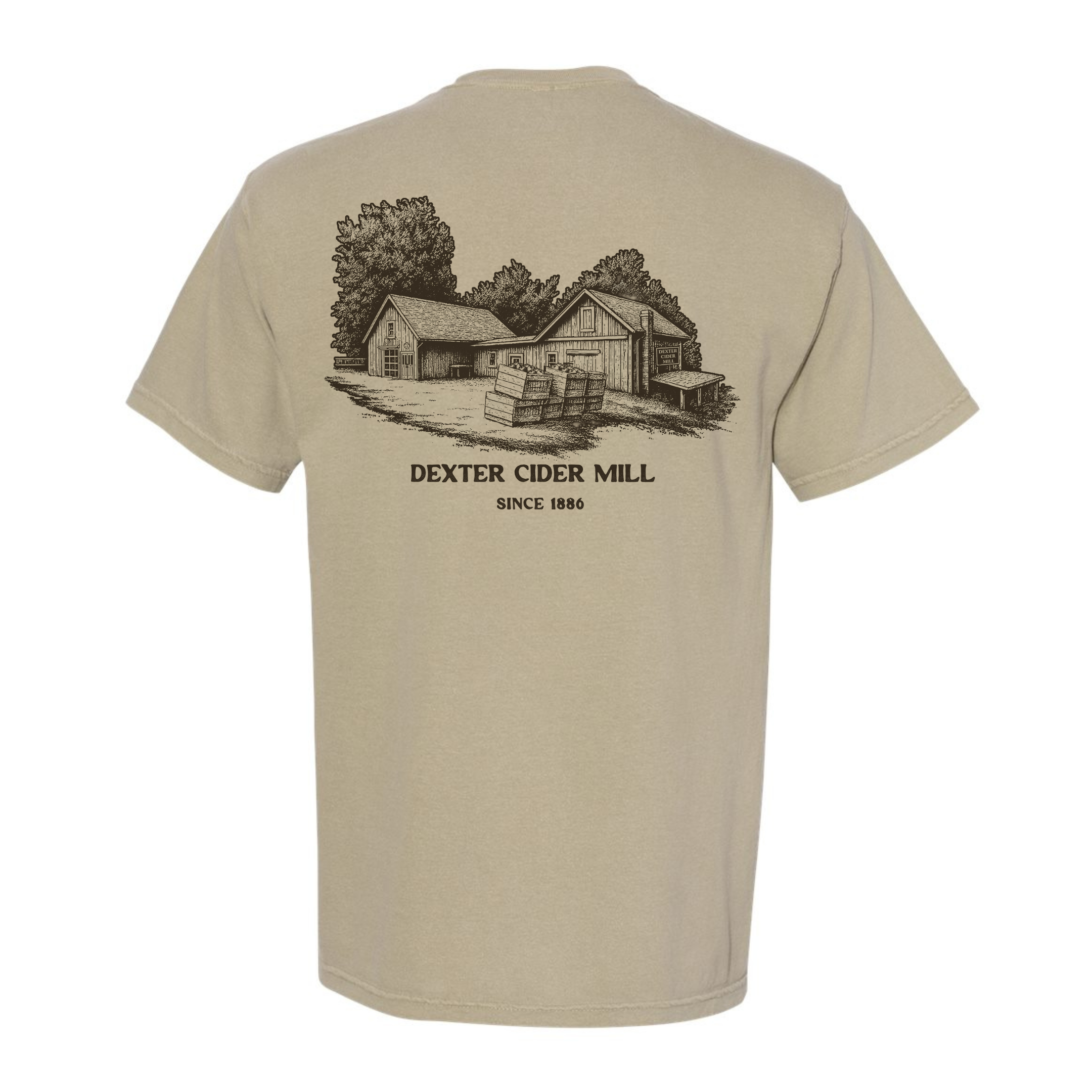Khaki Logo Tee