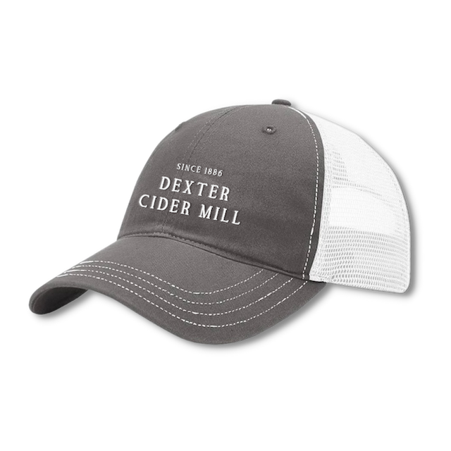 Dexter Cider Mill Gray Logo Hat